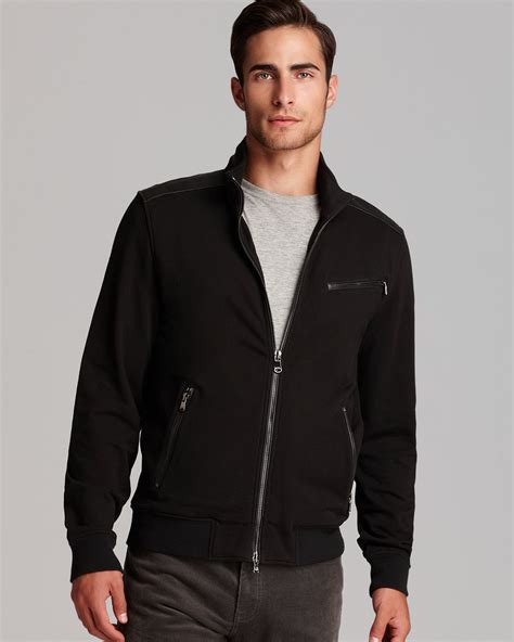 men's michael kors black jacket|Michael Kors men's jacket fleece.